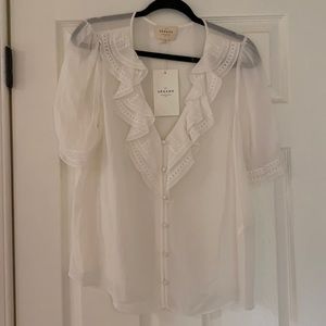 Sezane Chemise Alyna size 38/6